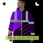 Hi-Vis-Hoodie-Reflective-Violet-US-Flag-Paint-Safety-Workwear-2