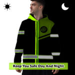 Hi-Vis-Hoodie-Uniform-Reflective-Black-Green-Neon-Custom-Name-And-Logo-3