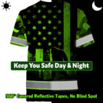 Hi-Vis-Shirt-Reflective-Green-USA-Flag-With-Gorillas-Custom-Name-7