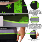 Hi-Vis-Shirt-Reflective-Green-USA-Flag-With-Gorillas-Custom-Name-8