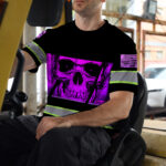 Hi-Vis-Shirt-Reflective-Violet-Skull-Custom-Name-Safety-Workwear-6