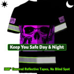 Hi-Vis-Shirt-Reflective-Violet-Skull-Custom-Name-Safety-Workwear-7