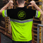 Hi-Vis-Shirt-Uniform-Reflective-Black-Green-Custom-Name-And-Logo-4
