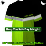 Hi-Vis-Shirt-Uniform-Reflective-Black-Green-Custom-Name-And-Logo-7