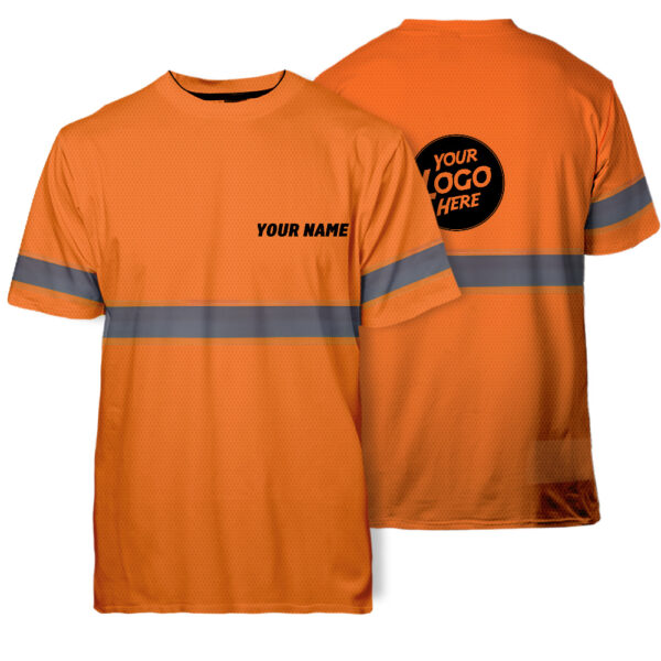 Hi-Vis-Shirt-Uniform-Reflective-Black-Orange-Custom-Name-And-Logo-1