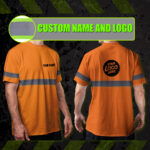 Hi-Vis-Shirt-Uniform-Reflective-Black-Orange-Custom-Name-And-Logo-2