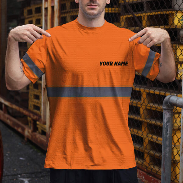 Hi-Vis-Shirt-Uniform-Reflective-Black-Orange-Custom-Name-And-Logo-3