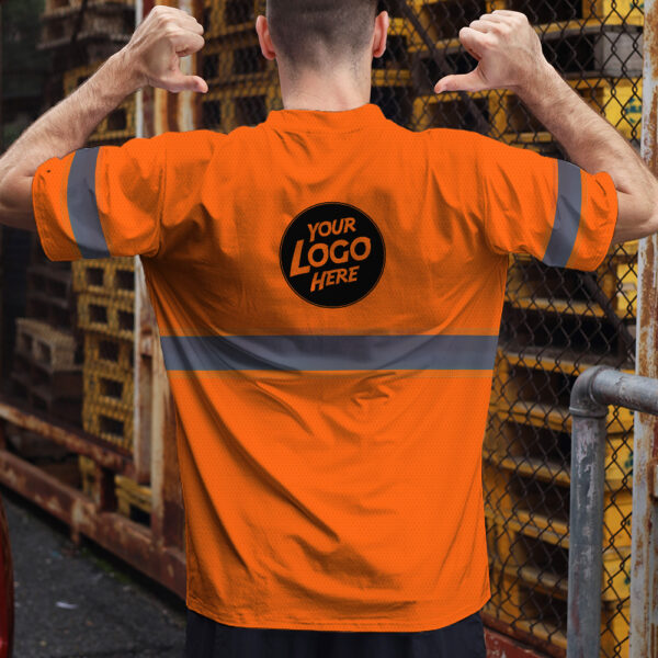 Hi-Vis-Shirt-Uniform-Reflective-Black-Orange-Custom-Name-And-Logo-4
