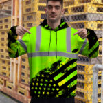 High-Visibility-Reflective-Green-American-Flag-Custom-Name-Hoodie-Safety-Workwear-5