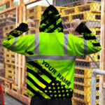 High-Visibility-Reflective-Green-American-Flag-Custom-Name-Hoodie-Safety-Workwear-6