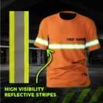 hi-vis-shirt-uniform-reflective-black-orange-custom-name-and-logo-reflective-line