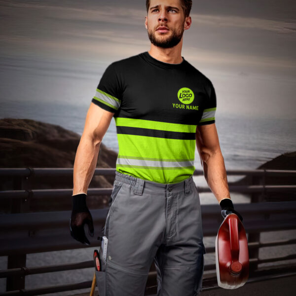 4Hi2BVis2BShirt2BGreen2BAnd2BBlack2BUniform2BCustom2BName2BAnd2BLogo2BFor2BConstruction2BWorkers2BSafety2BWorkwear2BReflective2BShort2BSleeve-QsoPT.jpg
