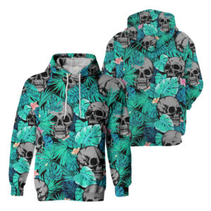 Hi Vis Hoodie Pattern Skull Reflective Safety Workwear For Workers, Runners, Truckers, Patriotic, Skull Lovers