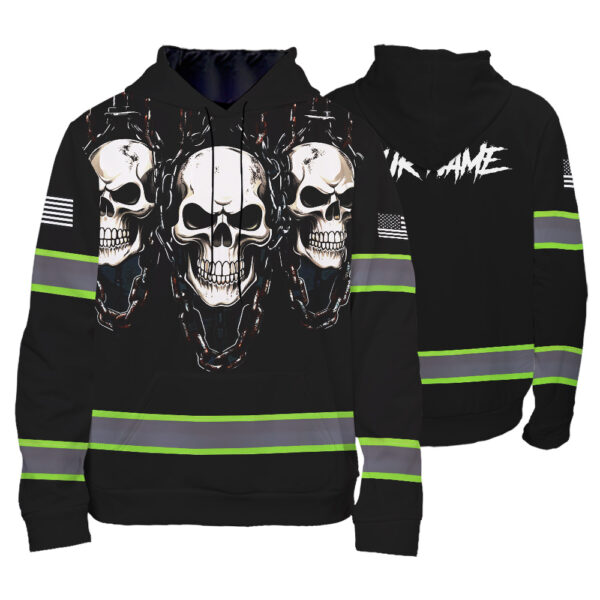 1 MADDLY High Visibility Hoodie, Waterproof Reflective Hi Vis sa
