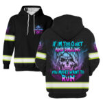 2 Hi Vis Hoodie Reflective Black If im Too Quiet And Smiling Custom Name Safety Workwear