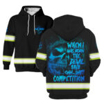 2 Hi Vis Hoodie Reflective Black Pattern Skull Custom Name Safety Workwear