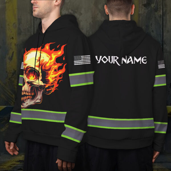2 MADDLY High Visibility Hoodie, Waterproof Reflective Hi Vis sa
