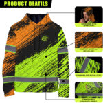 3 HIVIWEAR Work Uniform High Visibility Hoodie Custom Company Na