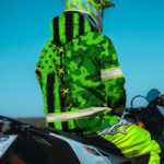 3 Hi Vis Hoodie Custom Name Pattern Camo And Flag USA Reflective Safety Workwear