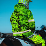 3 Hi Vis Hoodie Custom Name, Pattern Skull &amp; Camo Reflective Safety Workwear