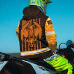 3 Hi Vis Hoodie Reflective Pattern Skull And Eagle Custom Name Safety Workwear 014