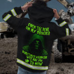 3 Hi Vis Hoodie Reflective Skull The Devil On My Shoulder Sometimes