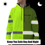 4 MADDLY High Visibility Hoodie, Waterproof Reflective Hi Vis sa