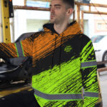 5 HIVIWEAR Work Uniform High Visibility Hoodie Custom Company Na