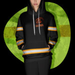 5 Hi Vis Hoodie Custom Name For Skull Lovers Reflective Safety Workwear