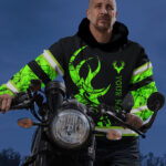 5 Hi Vis Hoodie Reflective Deer Hunting Custom Name Safety Workwear