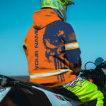5 Hi Vis Hoodie Reflective Orange Pattern Skull Custom Name Safety Workwear