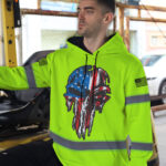 5 MADDLY High Visibility Hoodie, Waterproof Reflective Hi Vis sa