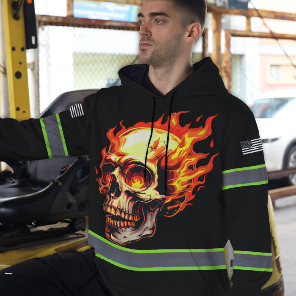 5 MADDLY High Visibility Hoodie, Waterproof Reflective Hi Vis sa