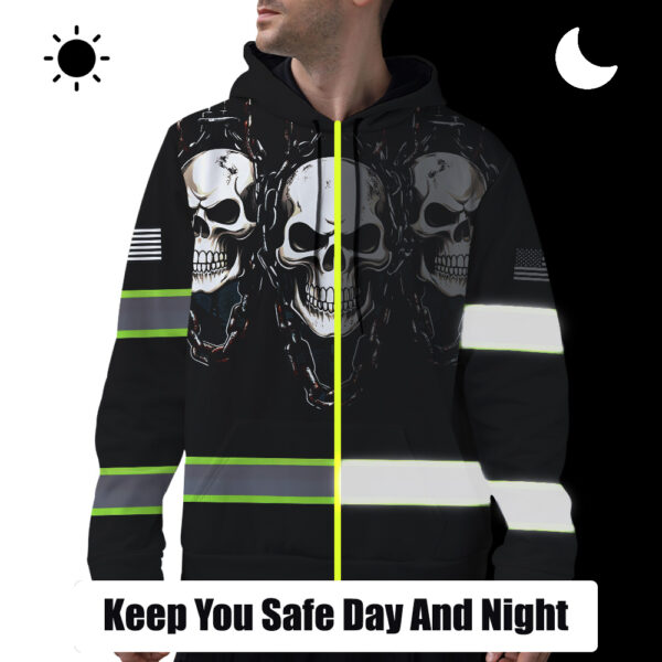 5 MADDLY High Visibility Hoodie, Waterproof Reflective Hi Vis sa
