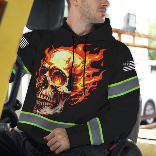 6 MADDLY High Visibility Hoodie, Waterproof Reflective Hi Vis sa