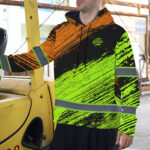 7 HIVIWEAR Work Uniform High Visibility Hoodie Custom Company Na