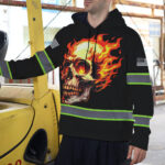7 MADDLY High Visibility Hoodie, Waterproof Reflective Hi Vis sa