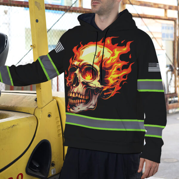 7 MADDLY High Visibility Hoodie, Waterproof Reflective Hi Vis sa