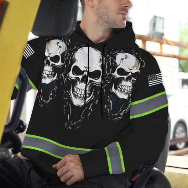 7 MADDLY High Visibility Hoodie, Waterproof Reflective Hi Vis sa