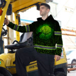 Hi-Vis-Hoodie-Reflective-Tapes-Moon-Raven-Viking-Symbol-Green-Neon-8