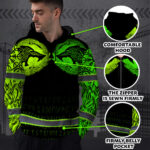 Hi-Vis-Hoodie-Reflective-Tapes-Wolf-Tattoo-Viking-Symbol-Green-Neon-4