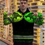 Hi-Vis-Hoodie-Reflective-Tapes-Wolf-Tattoo-Viking-Symbol-Green-Neon-6