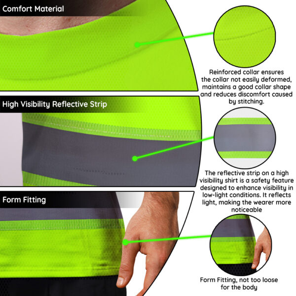 Hi-Vis-Shirt-Green-Neon-With-Custom-Name-And-“I-Have-Neither-The-Time”-Slogan,-Hi-Vis-Shirts-Funny-4
