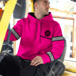 High-Visibility-Hoodie-Pink-Neon-Custom-Name,-Logo-And-Company-Reflective-Safety-Workwear-5