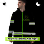 High-Visibility-Hoodie-Skull-Strong-Custom-Name-Reflective-Safety-Workwear-For-Workers,-Runners,-Truckers,-Skull-Lovers-2
