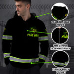 High-Visibility-Hoodie-Skull-Strong-Custom-Name-Reflective-Safety-Workwear-For-Workers,-Runners,-Truckers,-Skull-Lovers-3