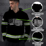 MADDLY-High-Visibility-Hoodie,-Waterproof-Reflective-Hi-Vis-safety-Hoodie-with-Hood-for-Men,-Women,-Outdoor-Worker,-Trucker-4