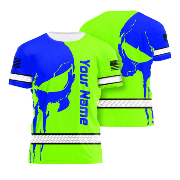hi-vis-shirt-blue-and-green-neon-skull-us-flag-custom-name-41-1