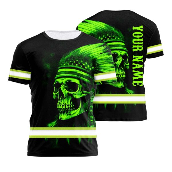hi-vis-shirt-reflective-green-neon-native-skull-us-flag-workwear-055-1