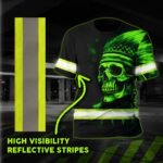 hi-vis-shirt-reflective-green-neon-native-skull-us-flag-workwear-055-5